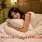 もう終わりだと思ってた夜の希望を得た３２歳の私（後編）