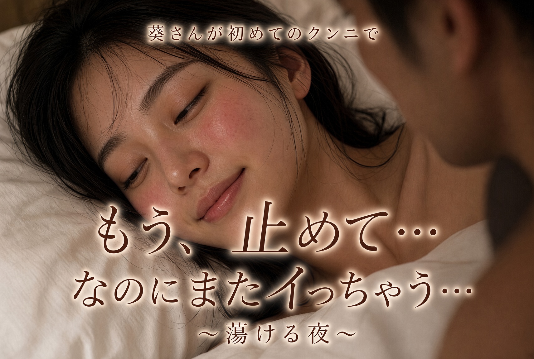 もう、止めて…なのにまたイっちゃう… ～葵さんが初めてのクンニで蕩ける夜～
