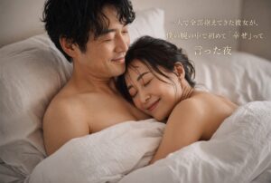一人で全部抱えてきた彼女が、僕の腕の中で初めて「幸せ」って言った夜