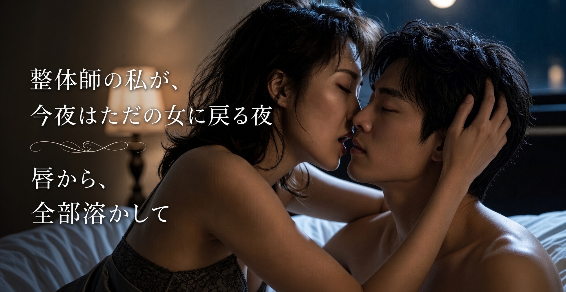整体師の私が、今夜はただの女に戻る夜　唇から、全部溶かして♡♡