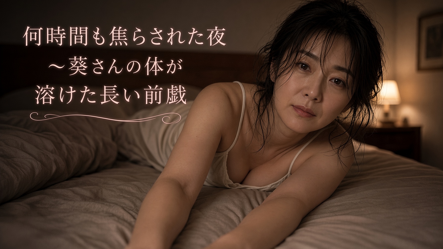 「入れて…」と自分から言うまで、何時間も焦らされた夜 ～紀美子さんの体が溶けた長い前戯